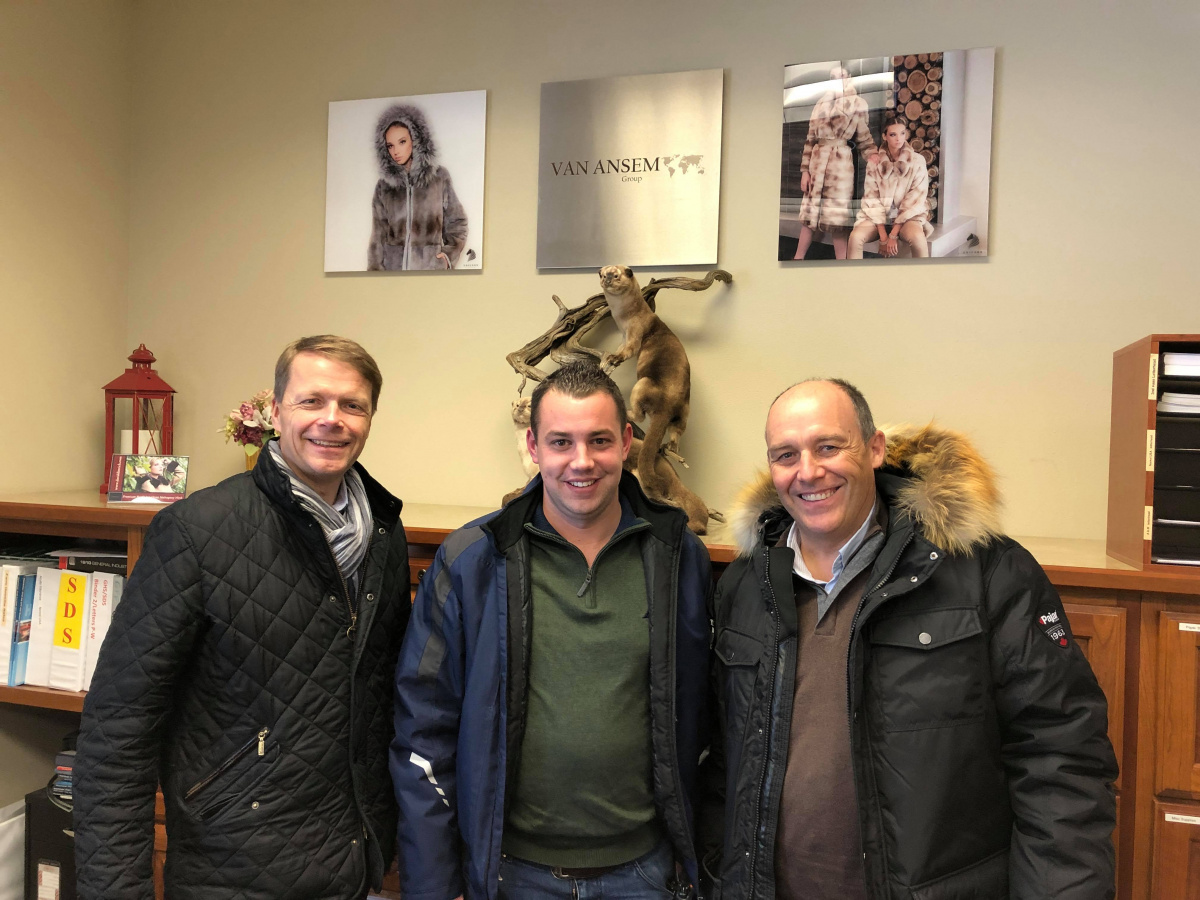 Image: Unicorn welcomes Managing Director of SAGA Furs. 