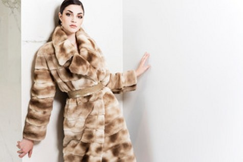 Image: Shulan Designer Furs preview natural Marble Mink collection